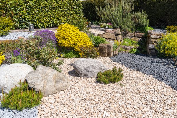 Decorative Gravel Installation in Hopkins