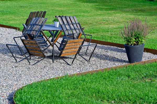 Metal Edging Installation in Hopkins