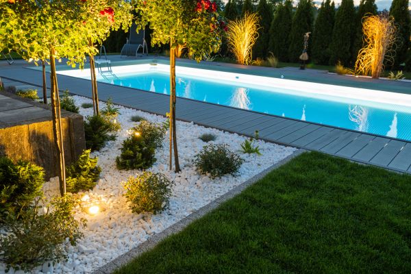 Pool Landscaping Service in Hopkins