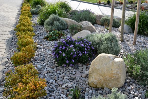 Decorative Rock Installation in Hopkins