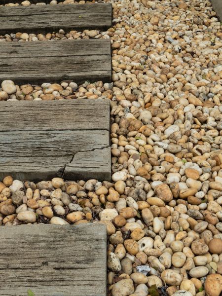Pea Rock Installation in Hopkins